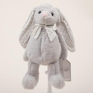Adorable Bunny Plush with Bow Tie