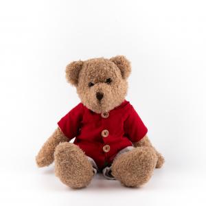 Adorable Dressed Teddy Bear Plush, Fashionable  Bear Doll