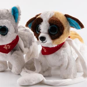Big-Eye cute Plush Puppy,Electric sound toy