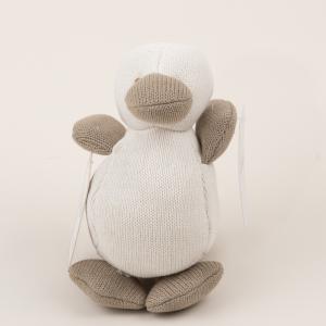 Charming Knit Duck Stuffed Toy