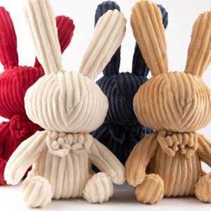 Corduroy Multi-Color Stuffed Bunny Collection