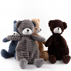 Corduroy Teddy Bear Set, Multi-Color Stuffed Bear Collection