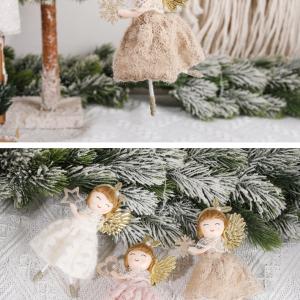 Cute Angel Plush Christmas Decor 