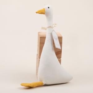 Cute Goose - Shaped Stuffed Animal with Lace Collar