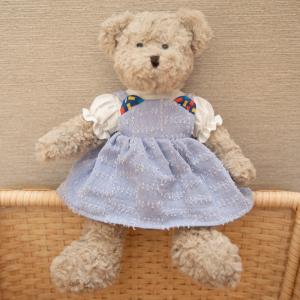 Deep Blue Dress Rabbit