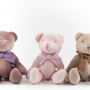 Gingham Bow Teddy Bear 