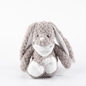 Grey Rabbit Plush, Soft & Cuddly Accessory-Accent Bunny Stuffed Toy