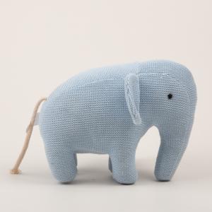 Knitted wool elephant