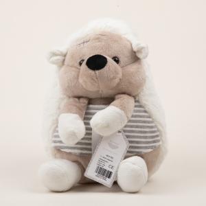 Plush Hedgehog with Stripes