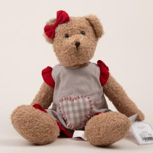 Red clothes couple bear