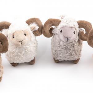 Soft Stuffed Rams with Playful Design Variations