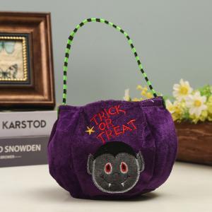 Spooky Yet Adorable Halloween Vampire Plush Bag for Treats