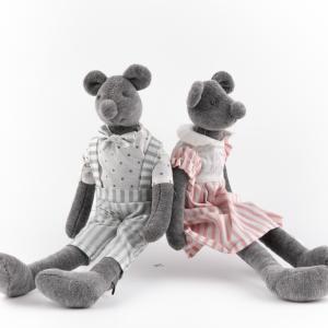 Striped Dressed Mouse Plush Collection