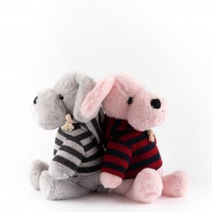 Striped Hoodie Dressed Puppy Plush Collection