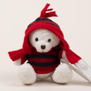 Wearing a hat, little bear