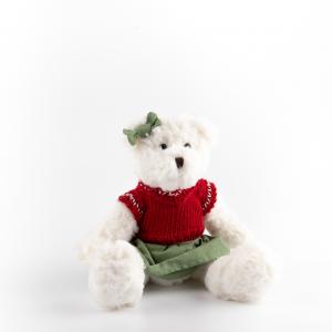 oft Fluffy Teddy Bear Stuffed Animal, Huggable Knitted Bear Doll